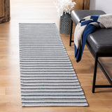 Safavieh Augustine 2'-0" x 8'-0" Rug in Black / Light Grey