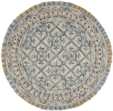 Safavieh Blossom 6'-0" x 6'-0" Rug in Light Beige / Blue