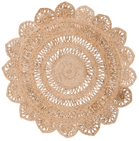 Safavieh Natural Fiber 3'-0" x 3'-0" Rug in Natural
