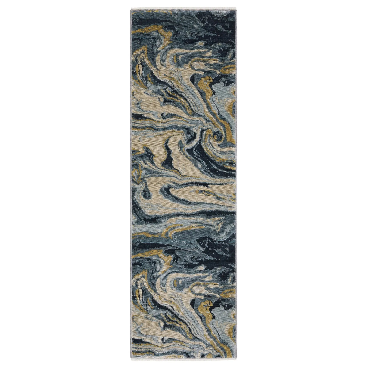 Oriental Weavers Sphinx Capella CAP10 Blue Rugs - runner