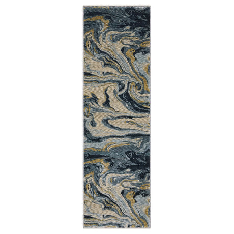 Oriental Weavers Sphinx Capella CAP10 Blue Rugs - runner