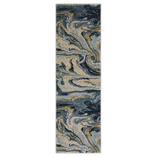 Oriental Weavers Sphinx Capella CAP10 Blue Rugs - runner