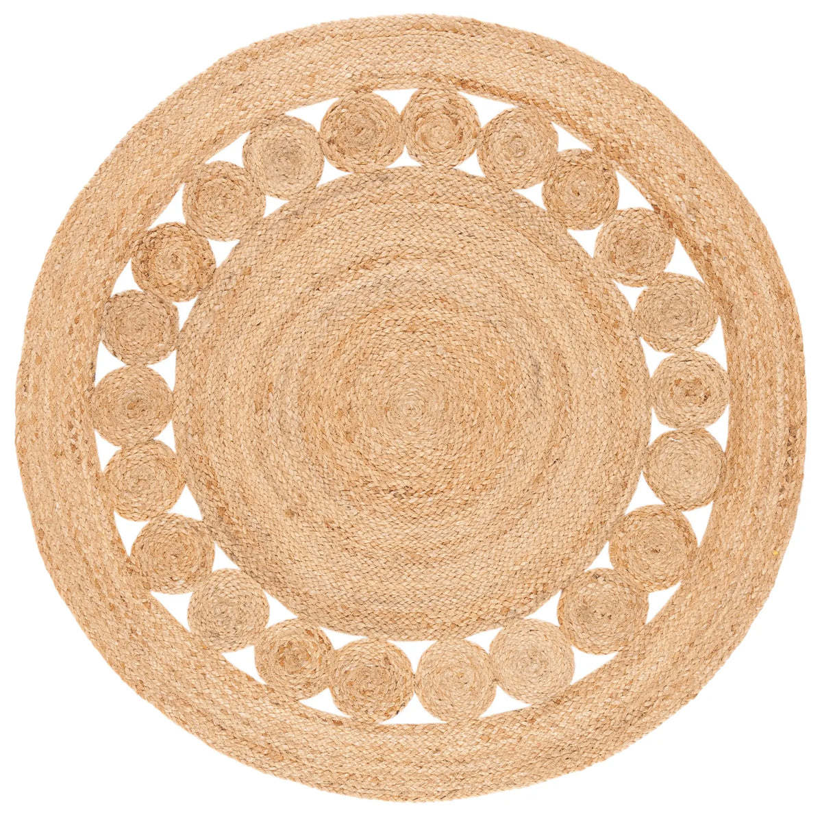 Safavieh Natural Fiber 3'-0" x 3'-0" Rug in Natural
