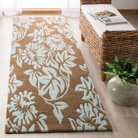 Safavieh Soho 2'-6" x 8'-0" Rug in Light Brown / Blue