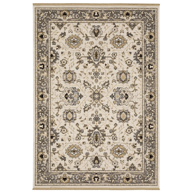 Oriental Weavers Sphinx Acacia ACA06 Grey Rugs - main flat