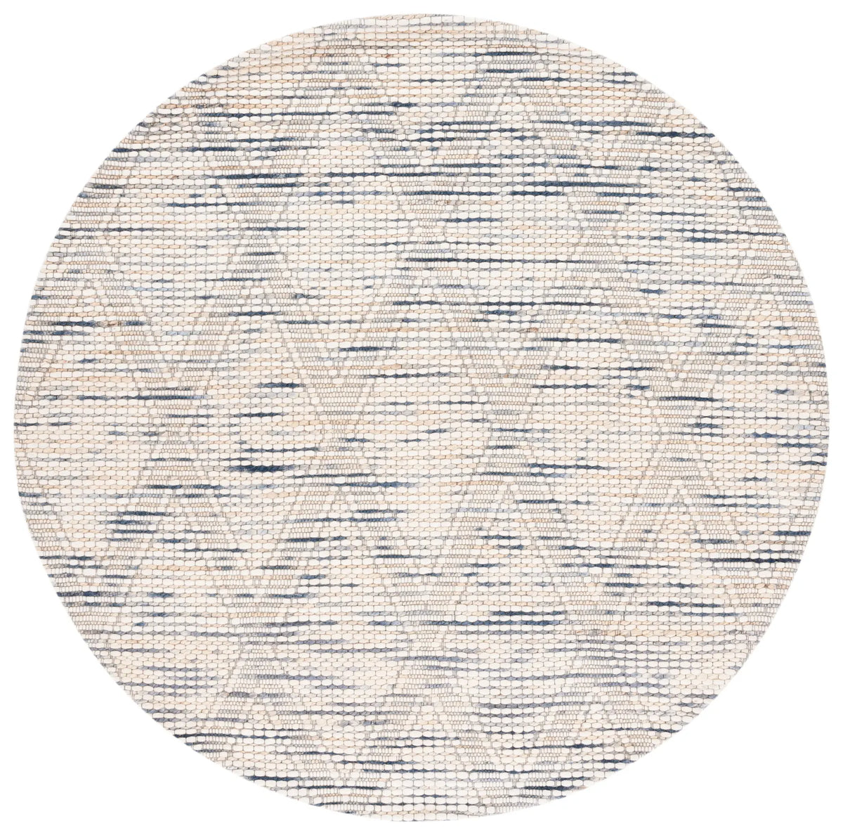 Safavieh Marbella 6'-0" x 6'-0" Rug in Ivory / Blue