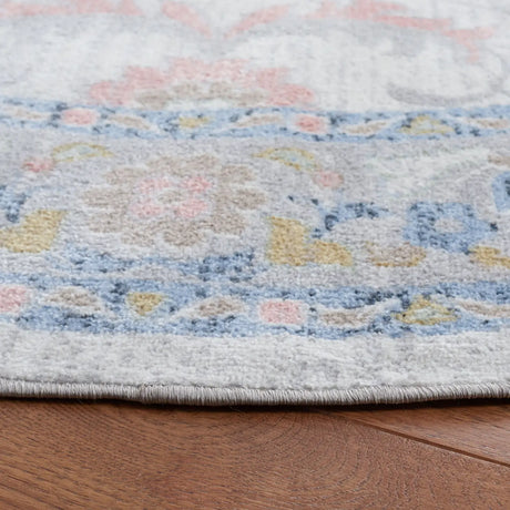 Safavieh Bayside 5'-3" x 5'-3" Rug in Beige / Blue