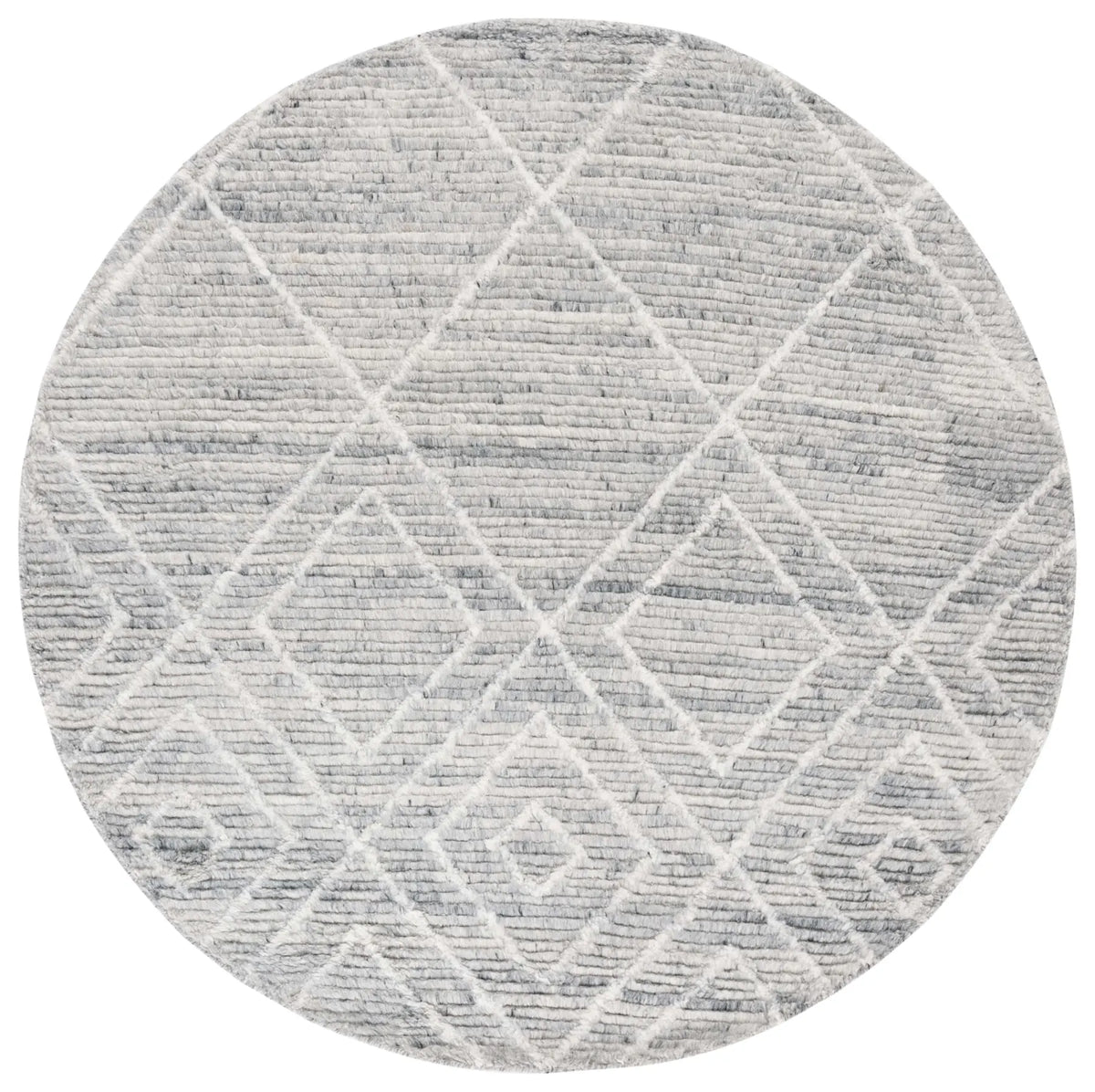 Safavieh Kenya 6'-0" x 6'-0" Rug in Grey / Ivory