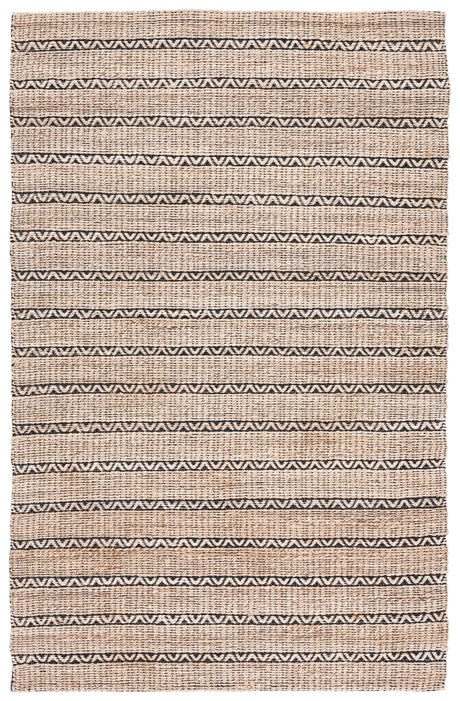 Safavieh Natural Fiber 4'-0" x 6'-0" Rug in Black / Natural