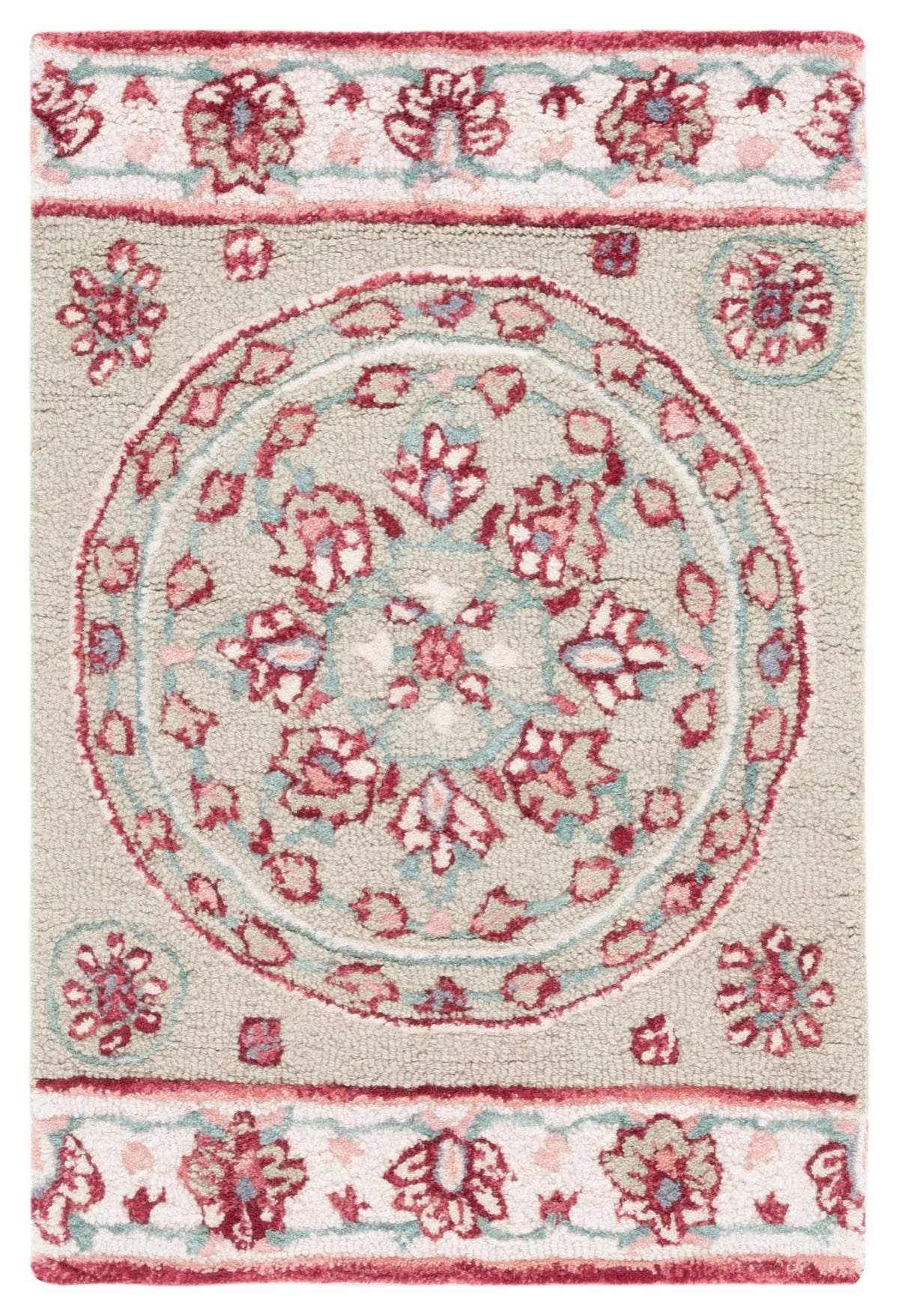 Safavieh Bellagio 2'-0" x 3'-0" Rug in Sage / Ivory