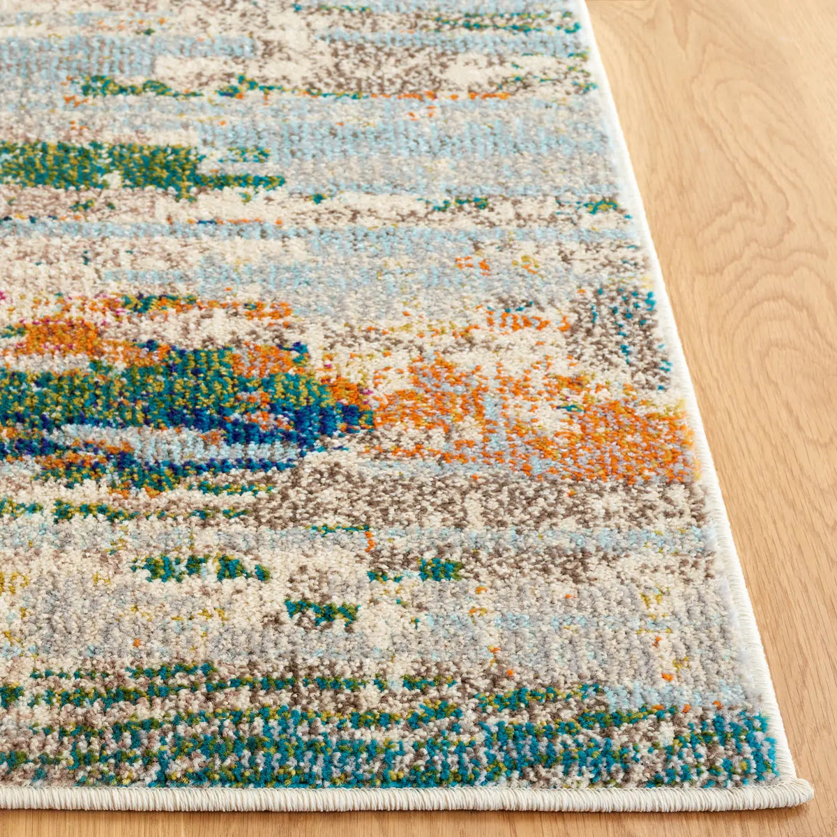 Safavieh Madison 4'-0" x 6'-0" Rug in Green / Blue