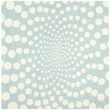 Safavieh Soho 6'-0" x 6'-0" Rug in Blue / Ivory
