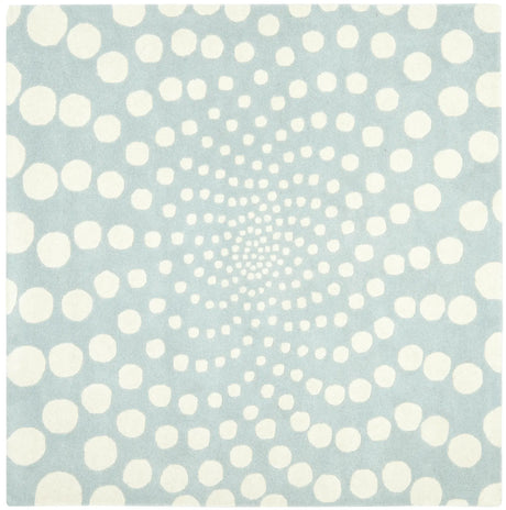 Safavieh Soho 6'-0" x 6'-0" Rug in Blue / Ivory