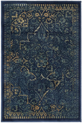 Safavieh Vintage 2'-0" x 3'-0" Rug in Blue / Yellow
