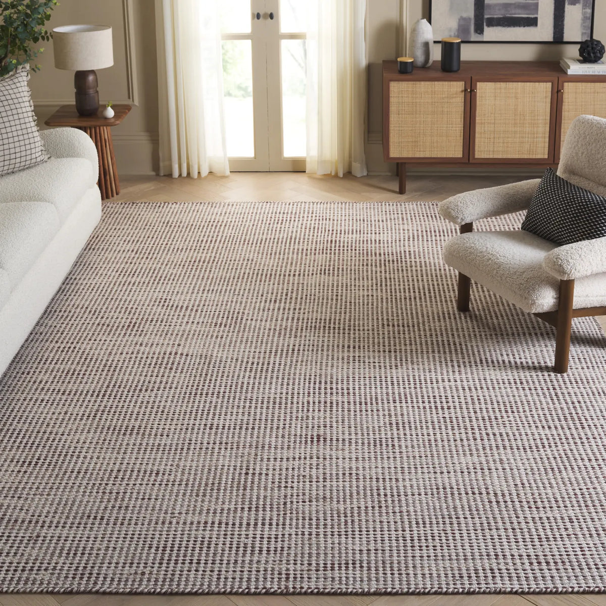Safavieh Vermont 10'-0" x 14'-0" Rug in Brown / Ivory