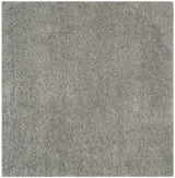 Safavieh Sga-Athens Shag 6'-7" x 6'-7" Rug in Light Grey