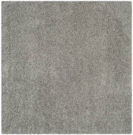Safavieh Sga-Athens Shag 6'-7" x 6'-7" Rug in Light Grey