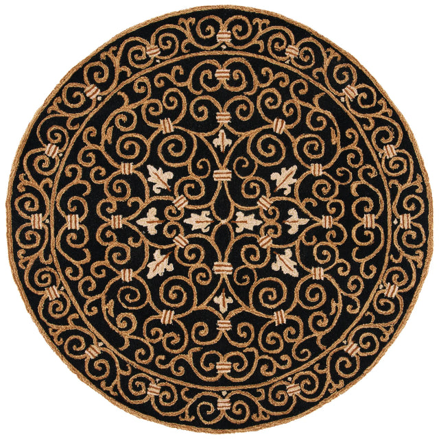 Safavieh Chelsea 5'-6" x 5'-6" Rug in Black