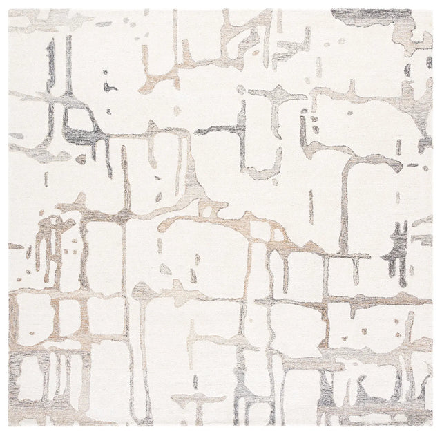 Safavieh Rodeo Drive 6'-0" x 6'-0" Rug in Natural / Ivory