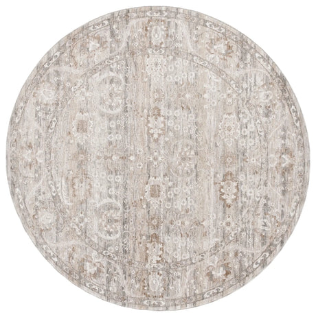 Safavieh Mason 100 6'-3" x 6'-3" Rug in Grey / Beige