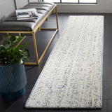 Safavieh Ebony 2'-3" x 9'-0" Rug in Blue / Ivory
