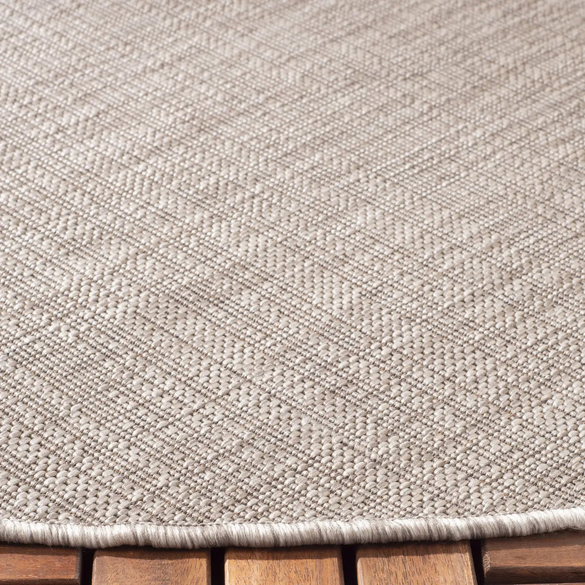 Safavieh Courtyard 6'-7" x 6'-7" Rug in Light Brown