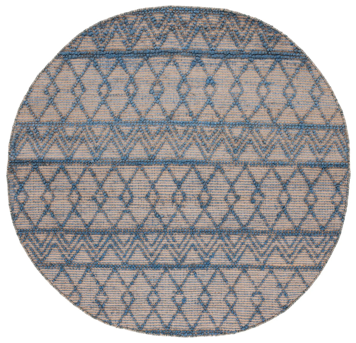 Safavieh Natural Fiber 6'-0" x 6'-0" Rug in Blue / Natural