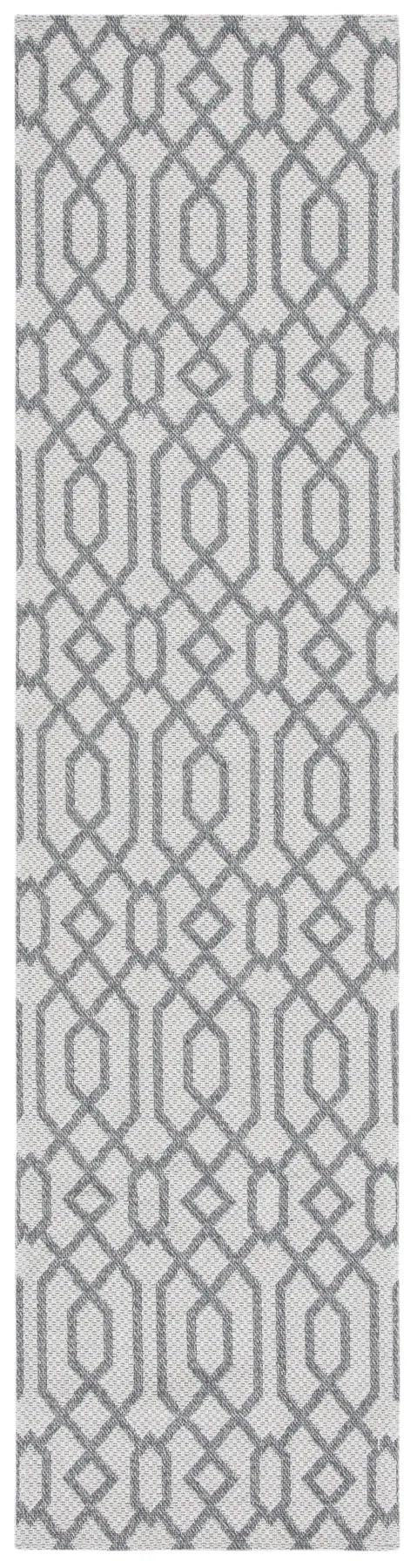 Safavieh Martha Stewart 2'-0" x 8'-0" Rug in Silver / Grey