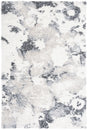 Safavieh Berber Shag 4'-5" x 6'-5" Rug in Grey / Ivory