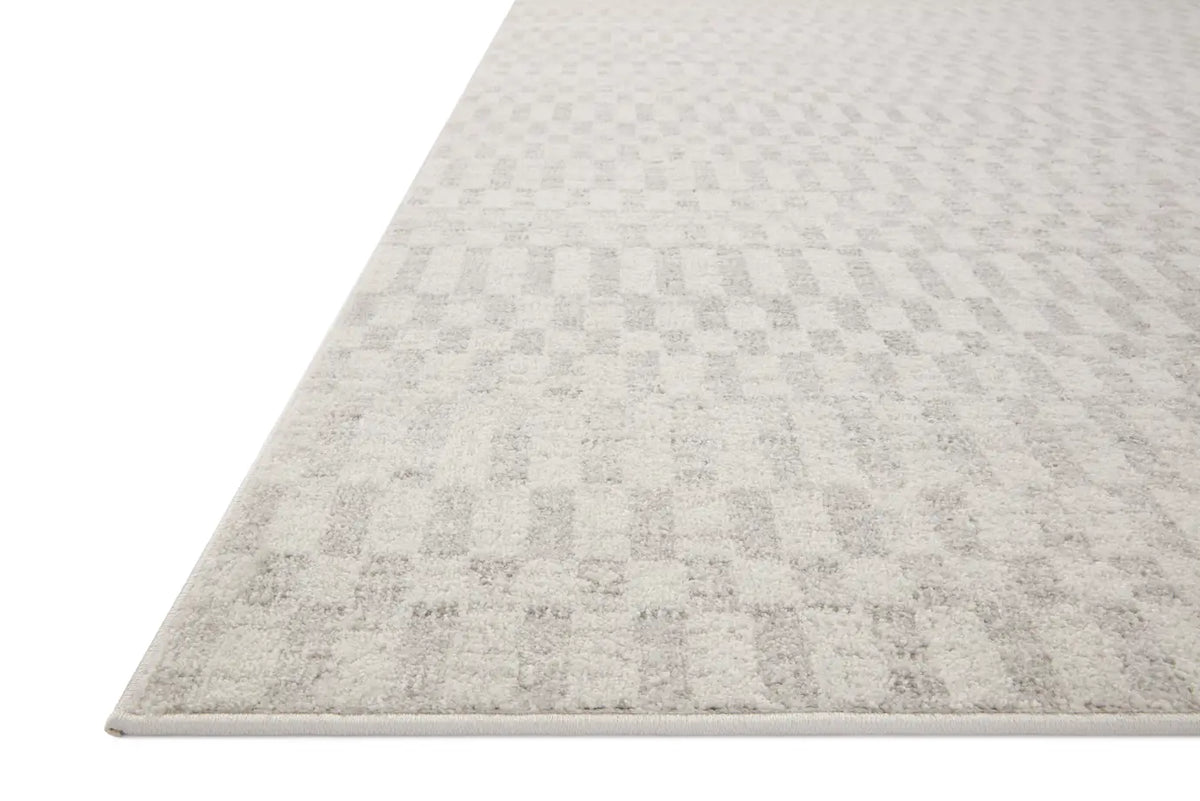 Loloi Kamala Kam-05 Ivory/Grey Rug - rug corner