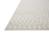 Loloi Kamala Kam-05 Ivory/Grey Rug - rug corner