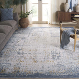 Safavieh Palma 10'-0" x 14'-0" Rug in Beige / Blue