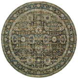Oriental Weavers Sphinx Andorra 7125C Green/Brown Rugs - main flat