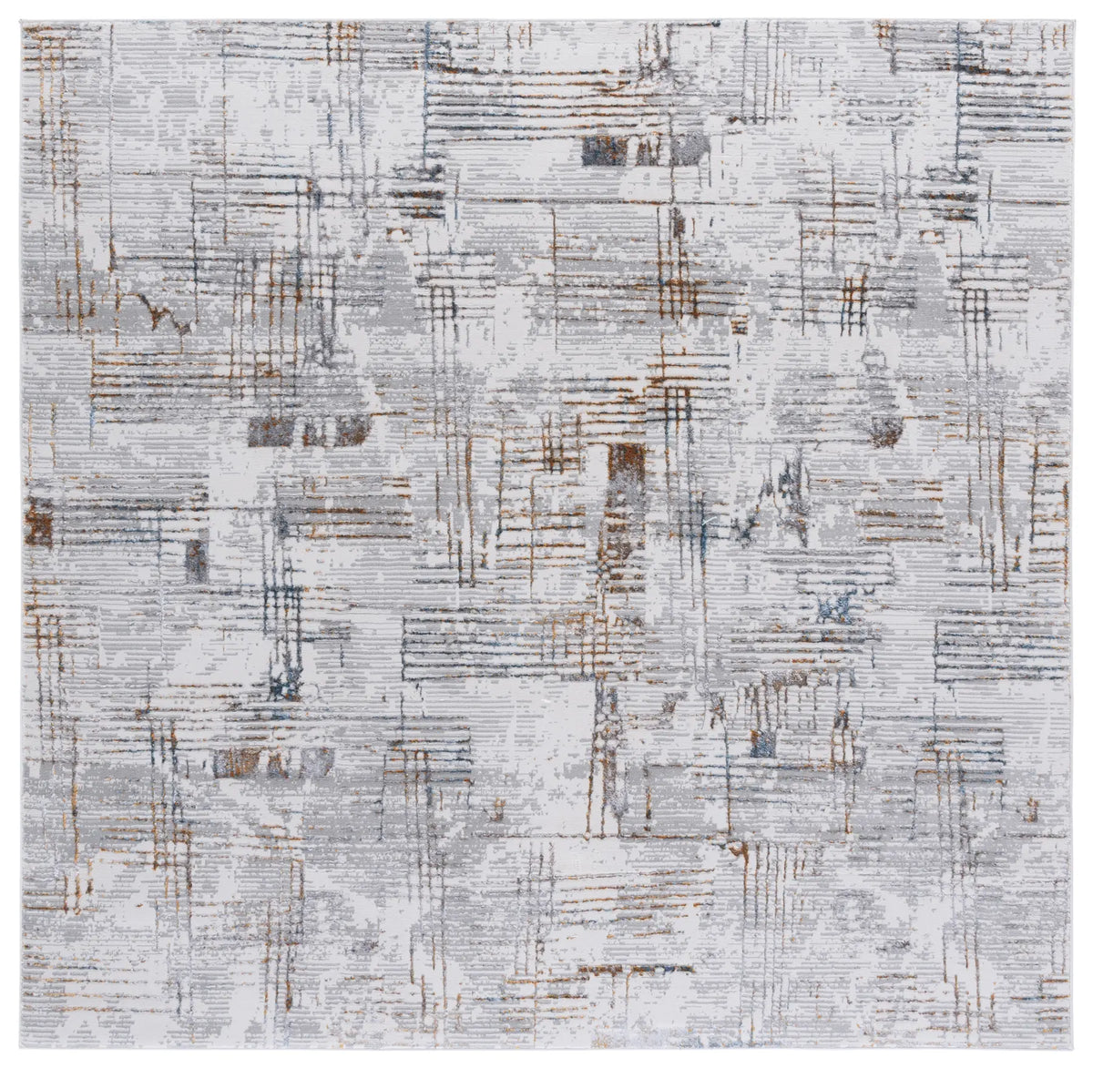Safavieh Sonoma 6'-7" x 6'-7" Rug in Grey / Ivory