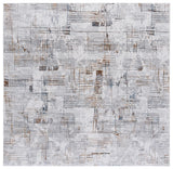 Safavieh Sonoma 6'-7" x 6'-7" Rug in Grey / Ivory