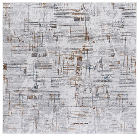 Safavieh Sonoma 6'-7" x 6'-7" Rug in Grey / Ivory