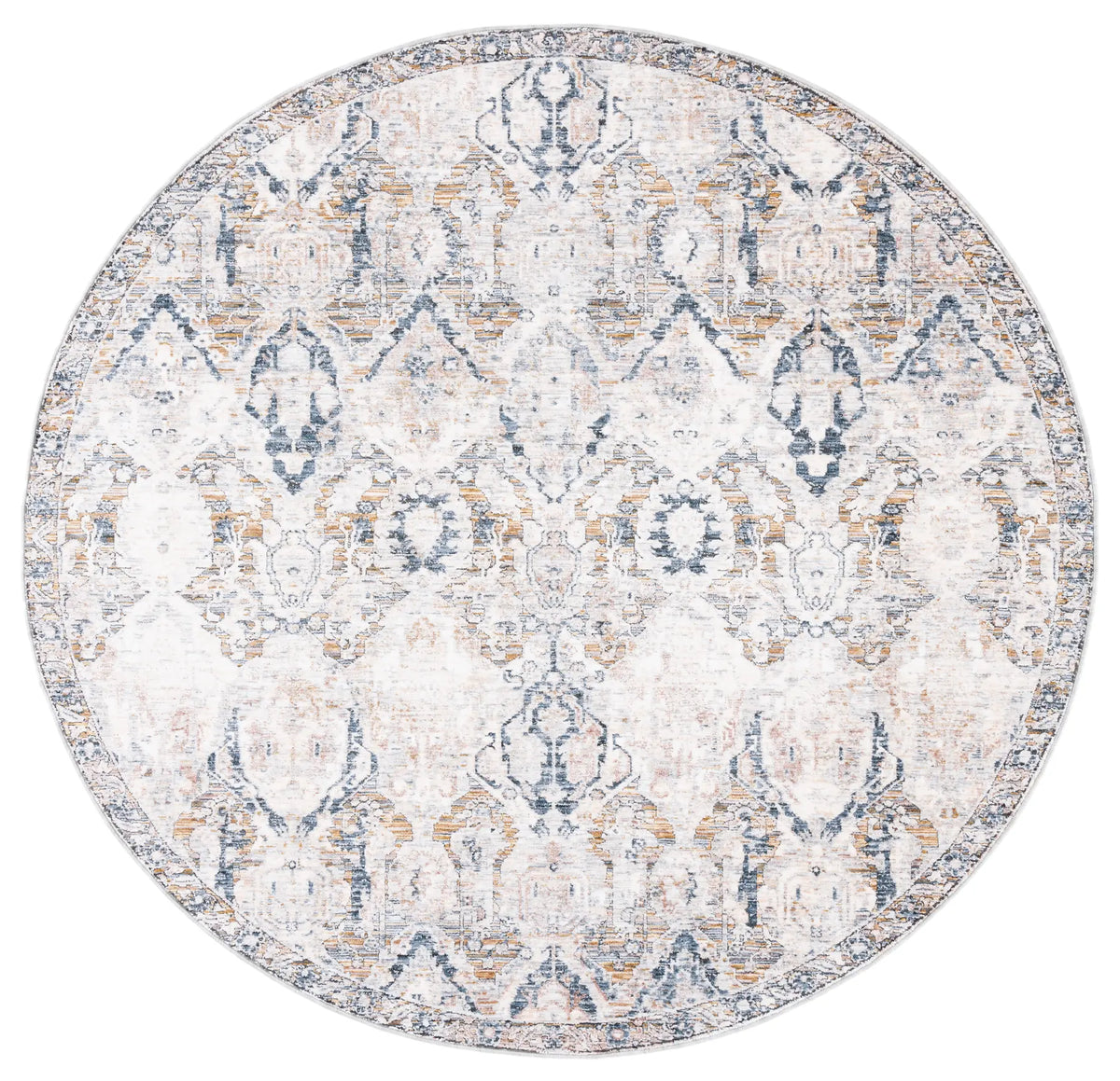 Safavieh Moondust 600 6'-0" x 6'-0" Rug in Grey / Blue