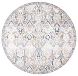 Safavieh Moondust 600 6'-0" x 6'-0" Rug in Grey / Blue