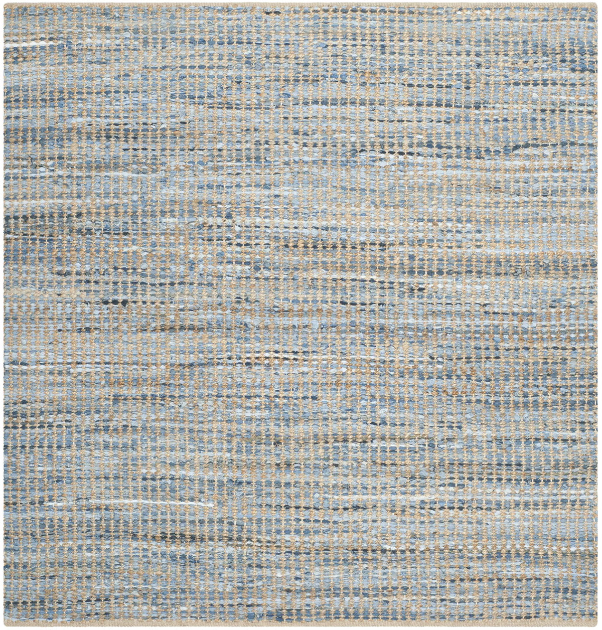 Safavieh Cape Cod 5'-0" x 5'-0" Rug in Natural / Blue