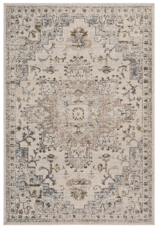 Safavieh Madison 5'-3" x 7'-6" Rug in Ivory / Grey Gold