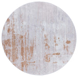 Safavieh Tacoma 6'-0" x 6'-0" Rug in Grey / Rust