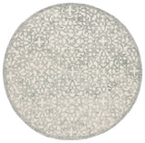 Safavieh Trace 6'-0" x 6'-0" Rug in Charcoal / Ivory