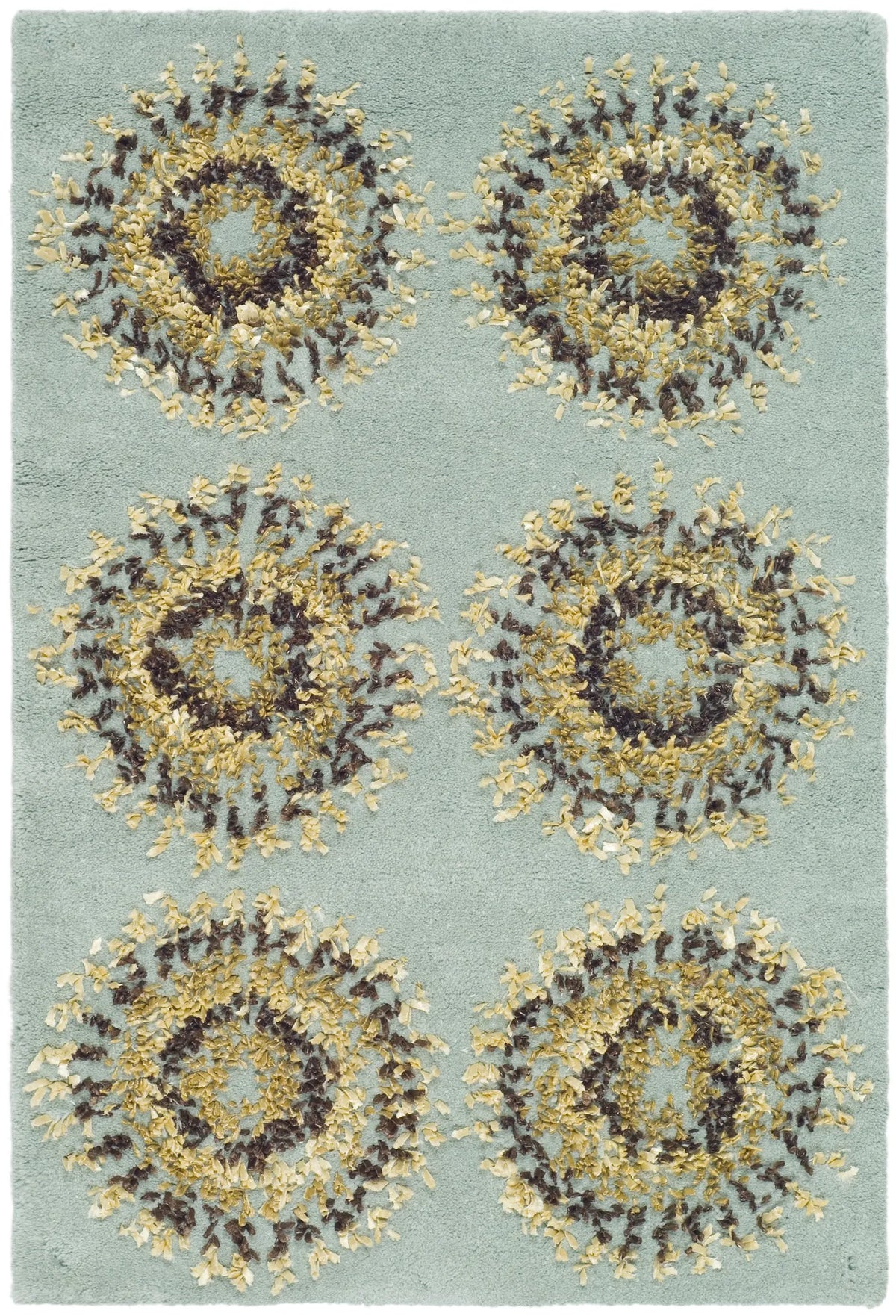 Safavieh Soho 2'-0" x 3'-0" Rug in Light Blue / Multi