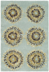 Safavieh Soho 2'-0" x 3'-0" Rug in Light Blue / Multi