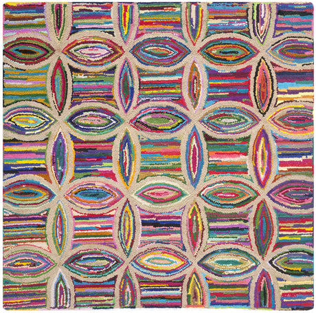 Safavieh Nantucket 6'-0" x 6'-0" Rug in Multi