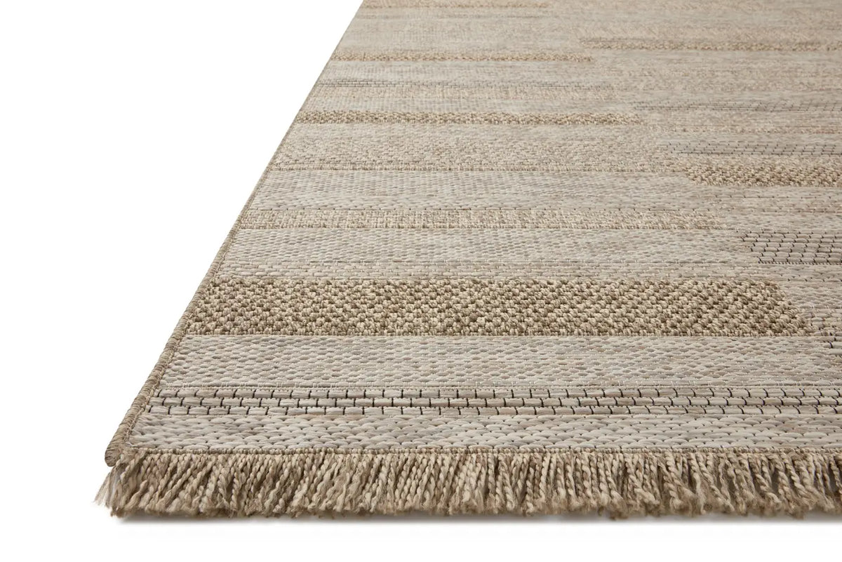 Loloi Dawn Daw-03 Natural Rug - rug corner