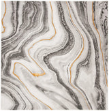 Safavieh Craft 6'-7" x 6'-7" Rug in Grey / Gold