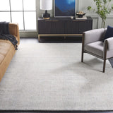 Safavieh Abstract 10'-0" x 14'-0" Rug in Silver / Blue