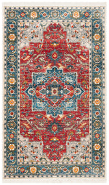Safavieh Vintage Persian 3'-0" x 5'-0" Rug in Red / Blue