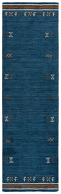 Safavieh Himalaya 2'-3" x 8'-0" Rug in Blue / Rust